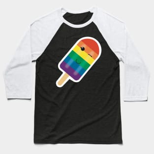 Pride Popsicle - Gay Baseball T-Shirt